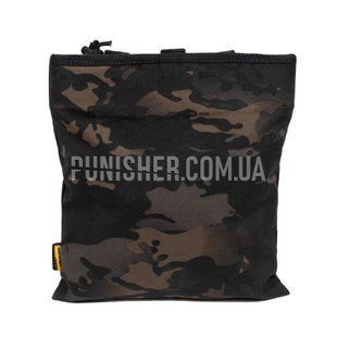 Підсумок Emerson Magazine Dump Pouch для скидання магазинів, Multicam Black, Швидкий сброс, Cordura 500D