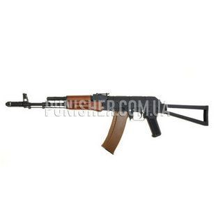 Гвинтівка тренувальна штурмова AKC-74 страйкбольна D-boys RK-03SW, Чорний, AK, AEG, Немає, 455