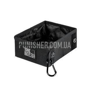 Складана миска OneTigris Small Collapsible Dog Bowl для собак, Чорний