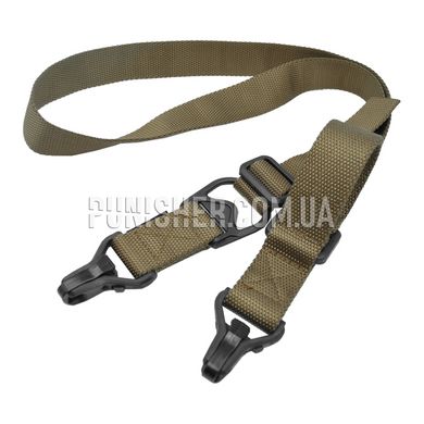 FMA FS3 Multi-Mission Single Point/2Point Sling, DE, Rifle sling, 1-Point, 2-Point