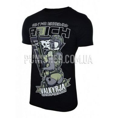 R3ICH Valkyrie T-shirt, Black, Medium