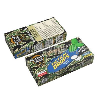 Драже мятные Military Black Coffee Tactical Drops, Леденцы