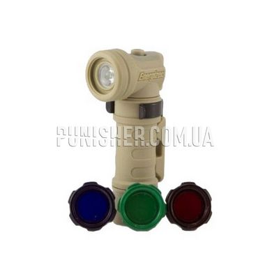 Energizer Hard Case Tactical Romeo Compact Flashlight, Tan, Flashlight, Battery, White, 43