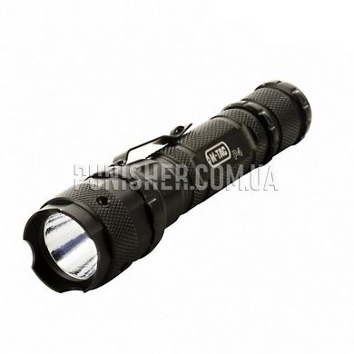 M-Tac P4 Flashlight, Black, Flashlight, Accumulator, Battery, White, 250