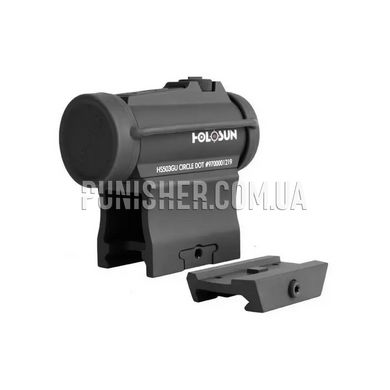 Коллиматорный прицел Holosun HS503GU Red Dot Sight, Черный, Коллиматорный, 1x, 2 МОА