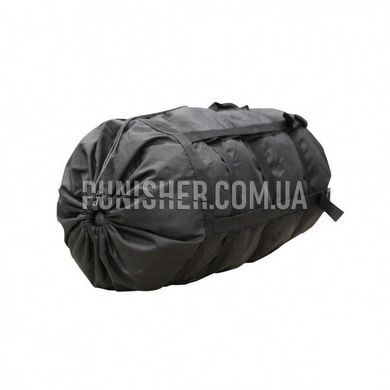US Military Compression Sleeping Bag Stuff Sack (Used), Black, Compression sack
