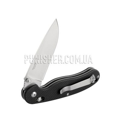 Ganzo D727M (D2 steel) Folding Knife, Black, Knife, Folding, Smooth