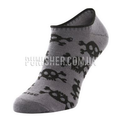 M-Tac Socks Summer Light Pirate Skull Light, Dark Grey, 39-42, Summer