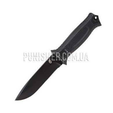 Gerber Strongarm Fixed Blade Knife, Black, Knife, Fixed blade, Smooth