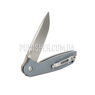 Нож складной Ganzo G6803, Серый, Нож, Складной, Гладкая