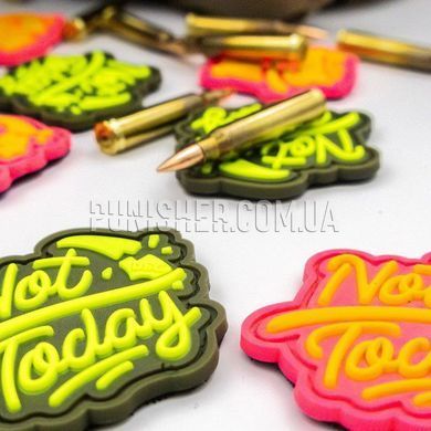 Патч Dead Souls Group Not Today, Рожевий, ПВХ, Ні