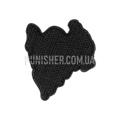 Dead Souls Group Ghost Retro-reflecting Patch, White, PVC