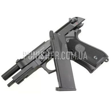 Пістолет тренувальний Beretta M9 страйкбольний Umarex BlowBack GGB, Чорний, Beretta, Gas