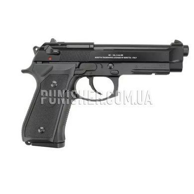 Пістолет тренувальний Beretta M9 страйкбольний Umarex BlowBack GGB, Чорний, Beretta, Gas