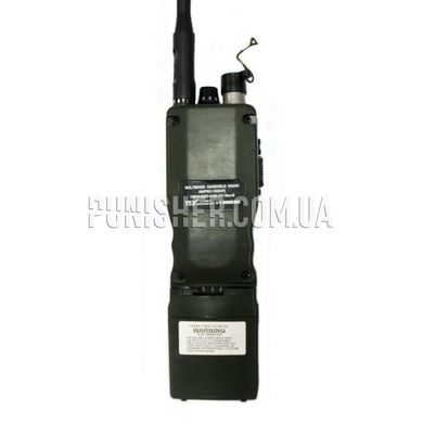 Радиостанция двух канальная TRI PRC 152 (Бывшее в употреблении), Olive, FM: 87-108 MHz, VHF: 136-174 MHz, UHF: 400-470 MHz, UHF: 480-520 MHz