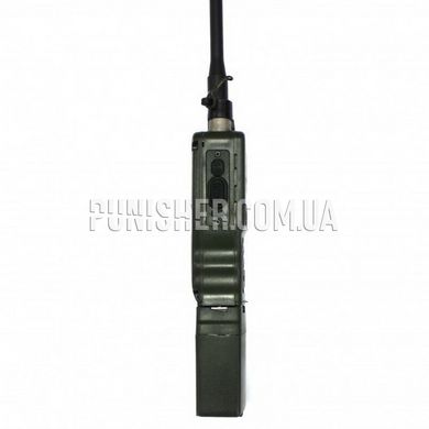 Радіостанція двох канальна TRI PRC 152 (Було у використанні), Olive, FM: 87-108 MHz, VHF: 136-174 MHz, UHF: 400-470 MHz, UHF: 480-520 MHz