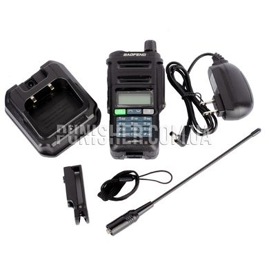 Радіостанція Baofeng UV-9R PRO, Чорний, VHF: 136-174 MHz, UHF: 400-520 MHz