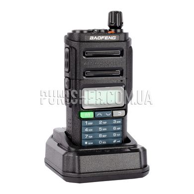 Радіостанція Baofeng UV-9R PRO, Чорний, VHF: 136-174 MHz, UHF: 400-520 MHz