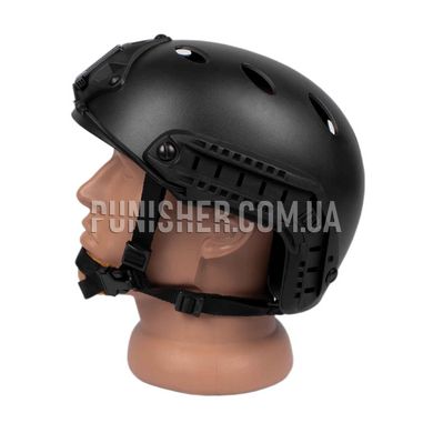 Шолом FMA Fast Helmet PJ Type, Чорний, M/L, FAST