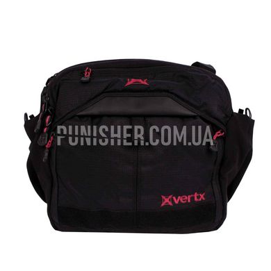 Тактическая сумка Vertx EDC Satchel VTX5000, Черный/Красный, 15 л