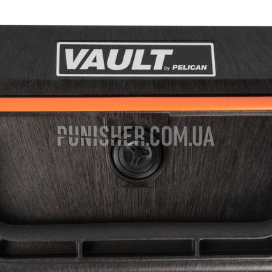 Pelican V770 Vault Rifle Case, Black, Polyethylene, Yes