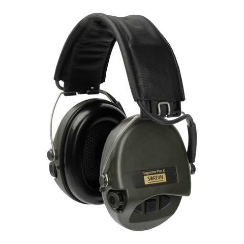 MSA Sordin Supreme Pro-X Hear2 Hearing Protection Headset Olive buy with  international delivery