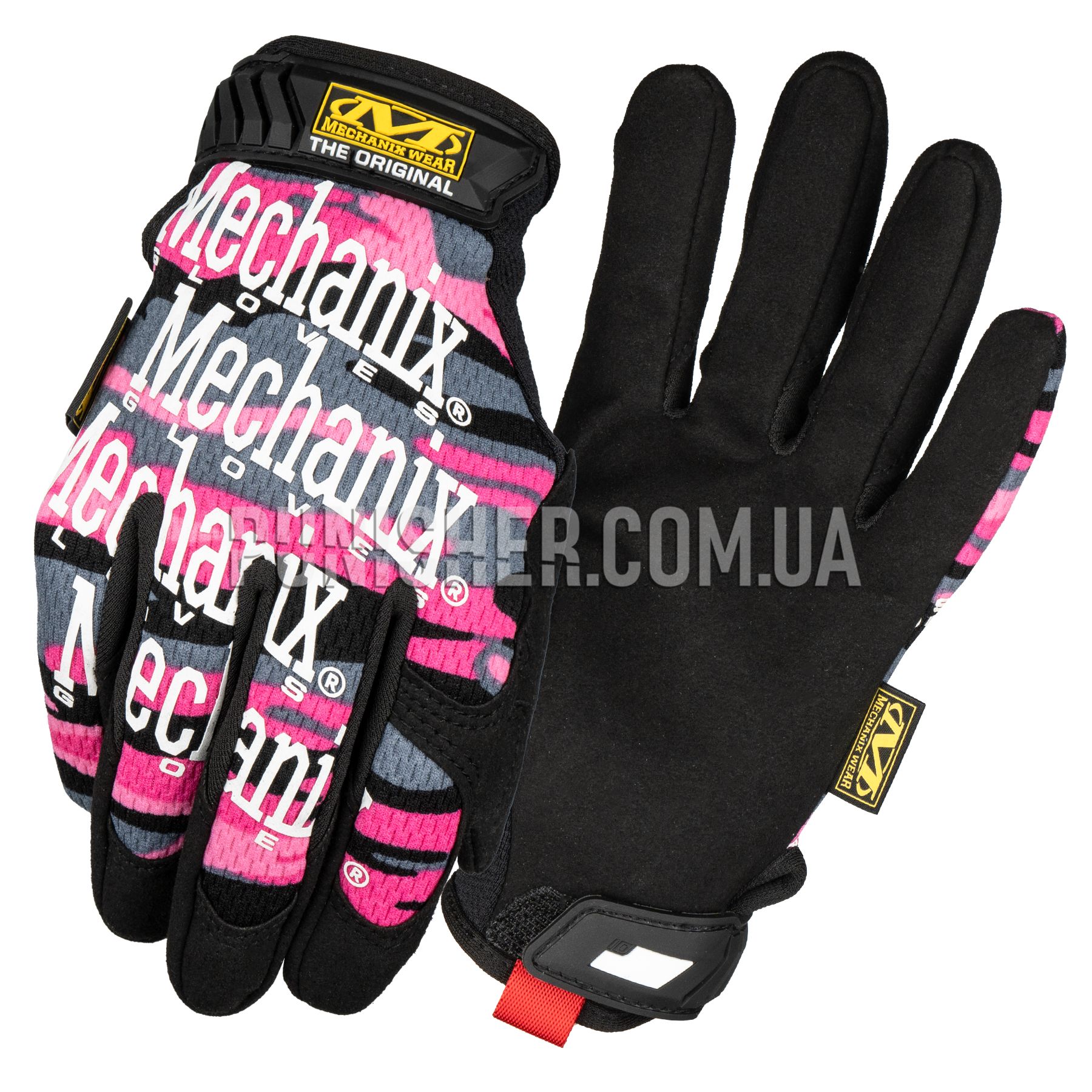 Mechanix Wear: The Original Women's Pink Work Gloves with Secure