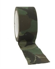 Mil-Tec Large Self-Cling Camouflage Wrap, Woodland, Camouflage scotch tape