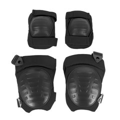 Emerson Military Set of Knee and Elbow Pads, Black, Knee Pads
