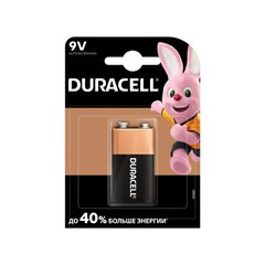 Duracell Krona 9V Battery, Black, 6LR61