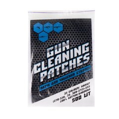 Gun Cleaning Patches 35 Caliber 500 pc, White, .338, .270, .280, .35, Patches for cleaning