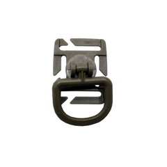 Molle Webbing Strap 360 Rotation D-Ring, Coyote Brown