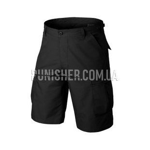 Шорти Helikon-Tex BDU - PolyCotton Ripstop, Чорний, XX-Large Regular
