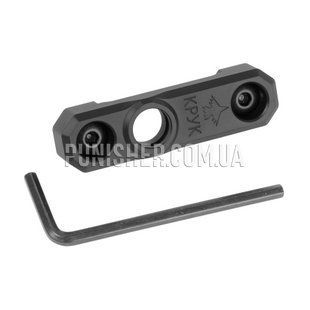 KPYK Sling Swivel with QD attachment and place for a sling, Black, Swivel