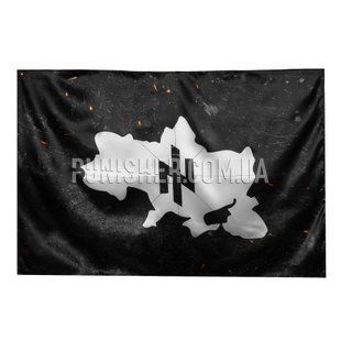Rainshouse Greater Ukraine flag, Black