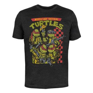 Футболка Nine Line Apparel Tactical Turtles, Черный, Small