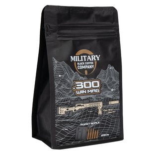 Military Black Coffee Company .300 Win Mag, Coffee