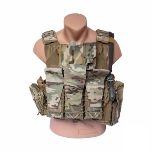 Flyye JPC VES Plate Carrier with with pouches (Used), Multicam, Body armor