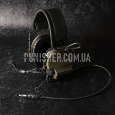 Активна гарнітура 3M Peltor ComTac VI PELTOR, Olive, С оголовьем, 20, PELTOR J11, Comtac VI, 2xAAA, Single