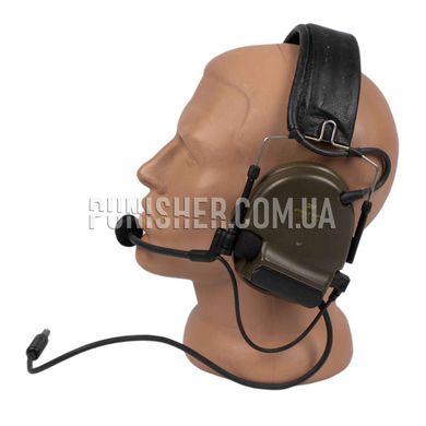 3M Peltor ComTac XP Headset (Used), Olive, Headband, 25, Comtac XP, 2xAAA, Single