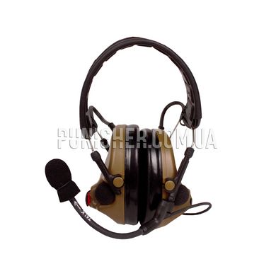 Peltor ComTac V Active Headset, Coyote Brown, Headband, Comtac V, 2xAAA, Single