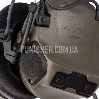 Активная гарнитура 3M Peltor ComTac VIII J11 PELTOR, Olive, Активные, С оголовьем, PELTOR J11, ComTac VIII, 2xAAA, Single