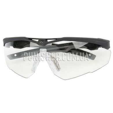 Баллистические очки Revision StingerHawk с прозрачными и янтарными линзами, Черный, Янтарный, Прозрачный, Очки, Regular