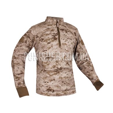 USMC FROG Inclement Weather Combat Shirt (Used), Marpat Desert, Medium Long