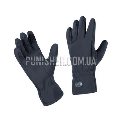 M-Tac Winter Soft Shell Dark Navy Blue Gloves, Navy Blue, Small