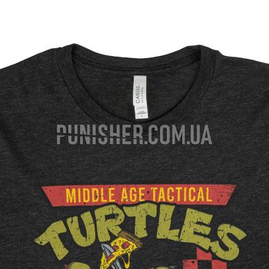 Nine Line Apparel Tactical Turtles T-Shirt, Black, Large