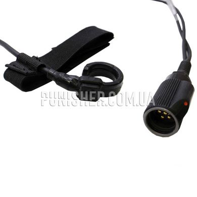 Гарнітура MBITR Low Noise Headset RC101010-AP з виносною кнопкою, Чорний
