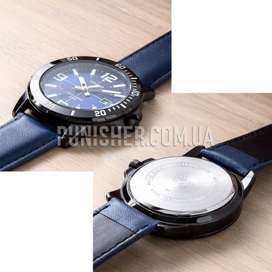 Часы Casio Classic MTP-VD01BL-2B, Синий, Дата, Спортивные часы