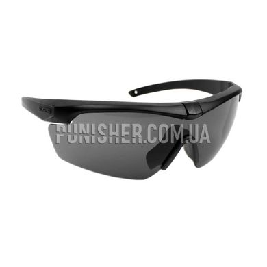 Комплект балістичних окулярів ESS Crosshair 3LS Kit, Чорний, Прозорий, Димчастий, Жовтий, Окуляри