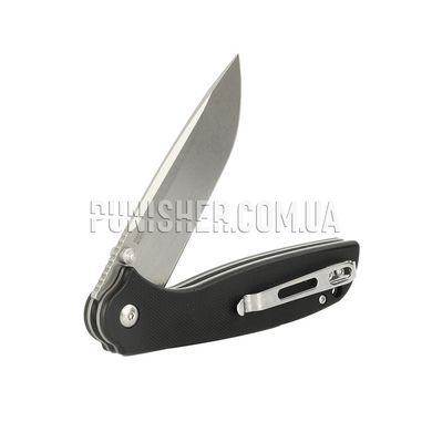 Ganzo G6803 Folding Knife, Black, Knife, Folding, Smooth
